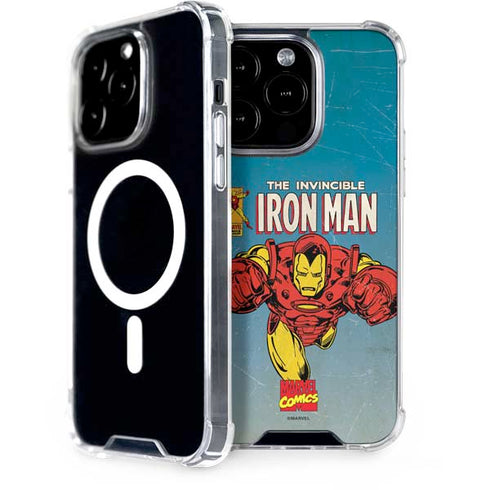Marvel Classic Comics The Invincible Iron Man iPhone 15 Pro MagSafe Case