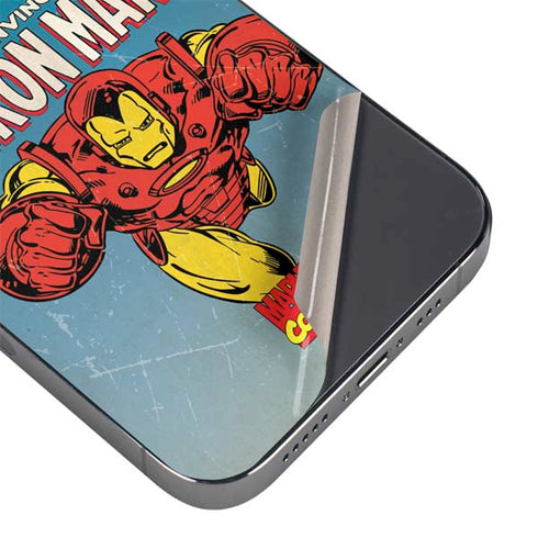 Marvel Classic Comics The Invincible Iron Man iPhone 15 Pro Skin