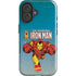 Marvel Classic Comics The Invincible Iron Man iPhone 16 Impact Case