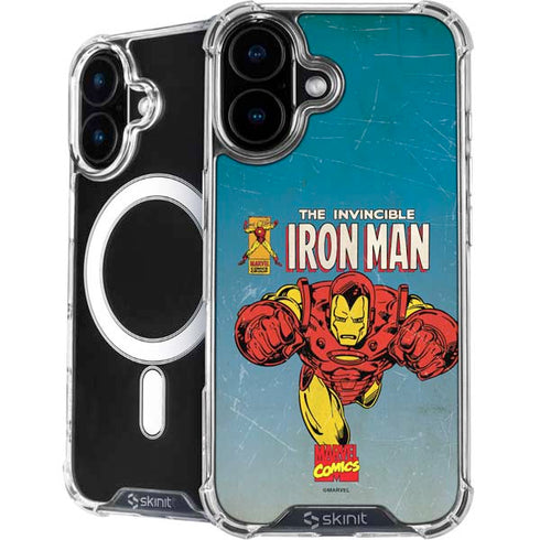 Marvel Classic Comics The Invincible Iron Man iPhone 16 Plus MagSafe Case