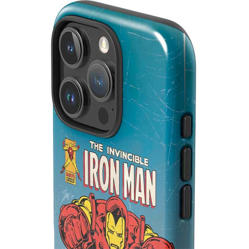 Marvel Classic Comics The Invincible Iron Man iPhone 16 Pro Impact Case