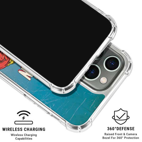 Marvel Classic Comics The Invincible Iron Man iPhone 16 Pro Max Clear Case