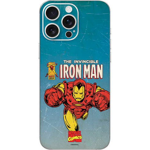 Marvel Classic Comics The Invincible Iron Man iPhone 16 Pro Max Skin