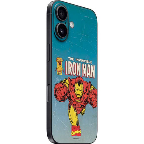 Marvel Classic Comics The Invincible Iron Man iPhone 16 Skin