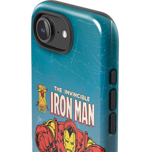 Marvel Classic Comics The Invincible Iron Man iPhone 16e Impact Case