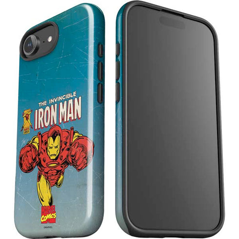 Marvel Classic Comics The Invincible Iron Man iPhone 16e Impact Case