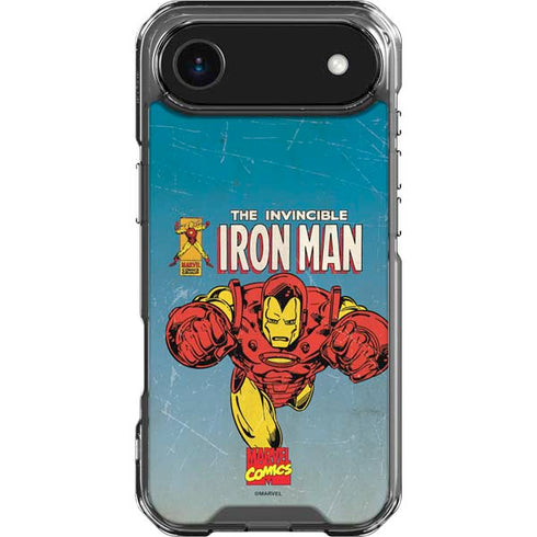 Marvel Classic Comics The Invincible Iron Man iPhone 17 Air Clear Case