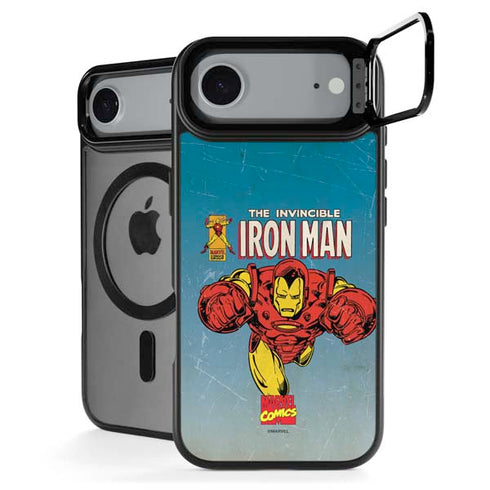 Marvel Classic Comics The Invincible Iron Man iPhone 17 Air Kickstand Case