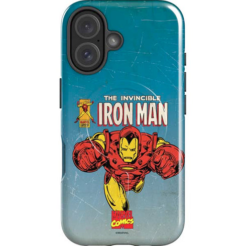 Marvel Classic Comics The Invincible Iron Man iPhone 17 Magsafe Impact Case