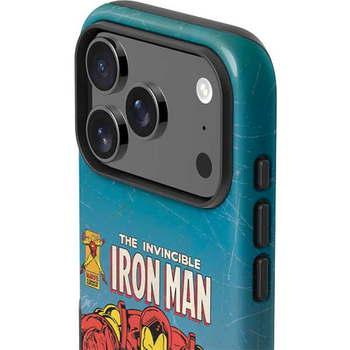 Marvel Classic Comics The Invincible Iron Man iPhone 17 Pro Impact Case
