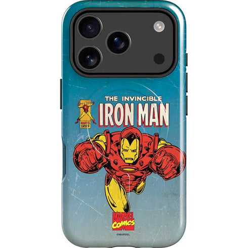 Marvel Classic Comics The Invincible Iron Man iPhone 17 Pro Magsafe Impact Case