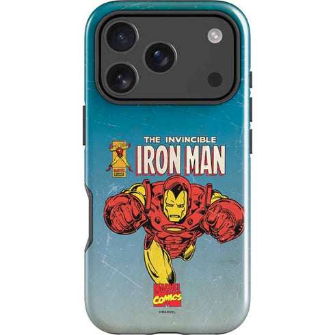 Marvel Classic Comics The Invincible Iron Man iPhone 17 Pro Max Impact Case