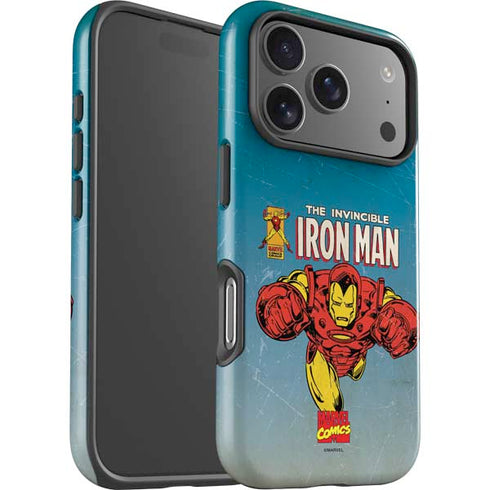 Marvel Classic Comics The Invincible Iron Man iPhone 17 Pro Max Impact Case