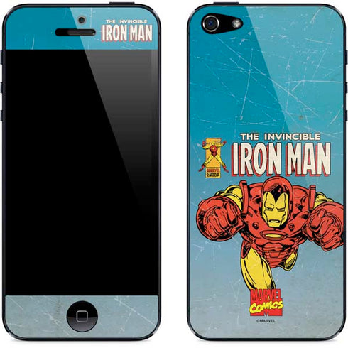 Marvel Classic Comics The Invincible Iron Man iPhone 5/5s/5SE Skin