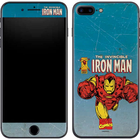 Marvel Classic Comics The Invincible Iron Man iPhone 7 Plus Skin