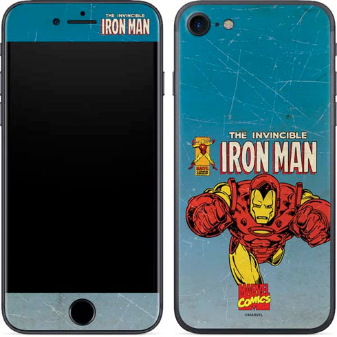 Marvel Classic Comics The Invincible Iron Man iPhone 8 Skin