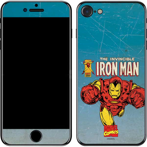 Marvel Classic Comics The Invincible Iron Man iPhone SE (2nd & 3rd Gen) Skin