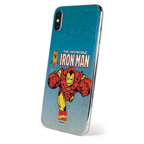 Marvel Classic Comics The Invincible Iron Man iPhone X Skin