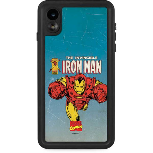 Marvel Classic Comics The Invincible Iron Man iPhone XR Waterproof Case