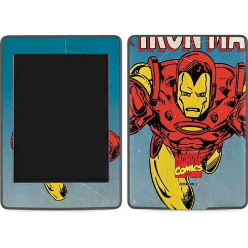 Marvel Classic Comics The Invincible Iron Man Amazon Kindle Skin