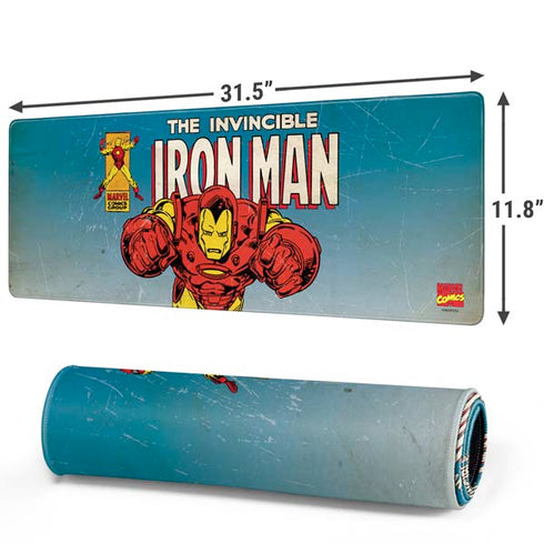 Marvel Classic Comics The Invincible Iron Man Gaming Mouse Pad