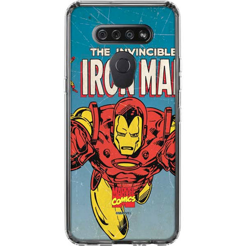 Marvel Classic Comics The Invincible Iron Man LG K51/Q51 Clear Case