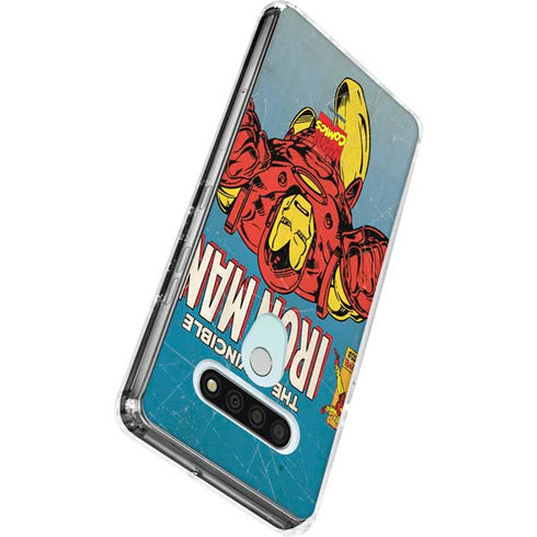 Marvel Classic Comics The Invincible Iron Man LG Stylo 6 Clear Case