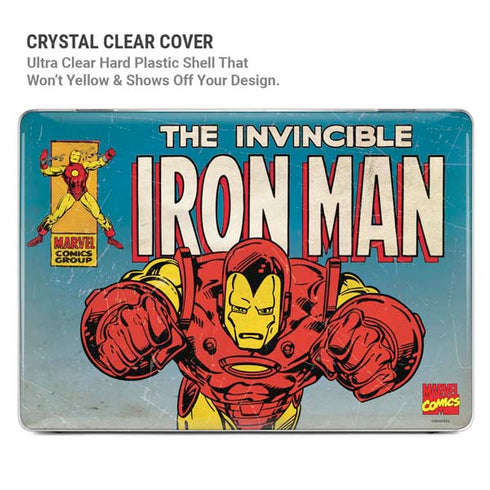 Marvel Classic Comics The Invincible Iron Man MacBook Air 15in (2023-2025) Case plus Skin