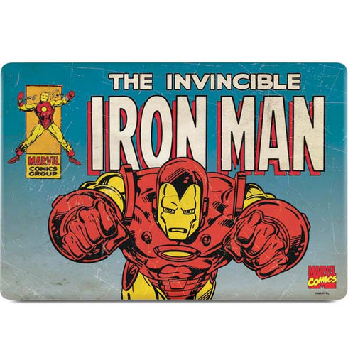 Marvel Classic Comics The Invincible Iron Man MacBook Skins