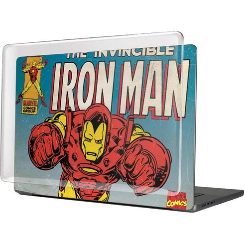 Marvel Classic Comics The Invincible Iron Man MacBook Pro 16in (2021-25) Case plus Skin