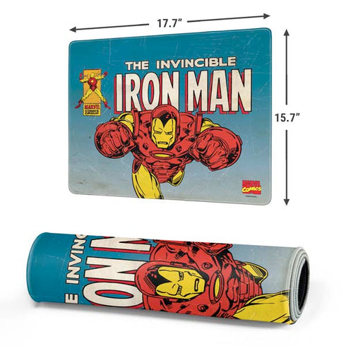 Marvel Classic Comics The Invincible Iron Man Gaming Mouse Pad