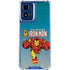 Marvel Classic Comics The Invincible Iron Man Moto G 5G (2024) Clear Case