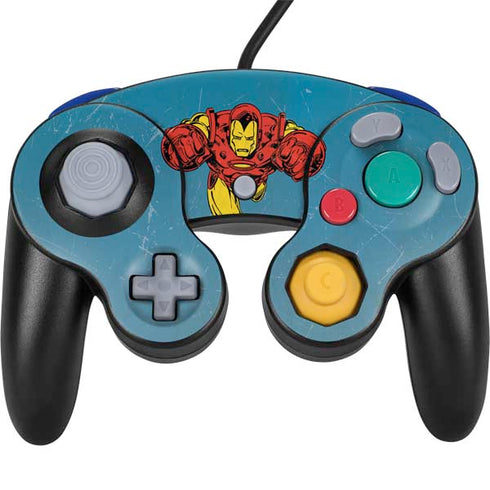 Marvel Classic Comics The Invincible Iron Man Nintendo GameCube Controller Skin