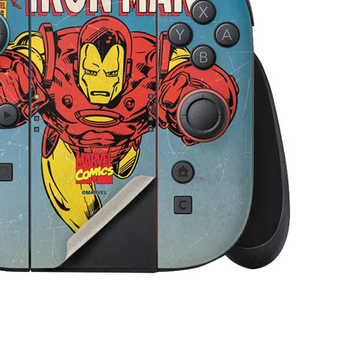 Marvel Classic Comics The Invincible Iron Man Nintendo Switch 2 (2025) Joy-Con Controller Skin