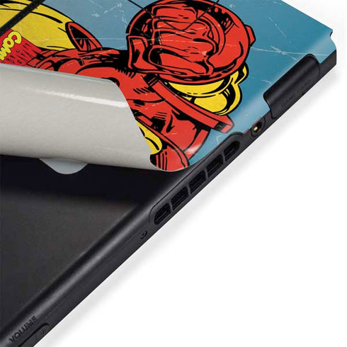 Marvel Classic Comics The Invincible Iron Man Nintendo Switch Bundle Skin