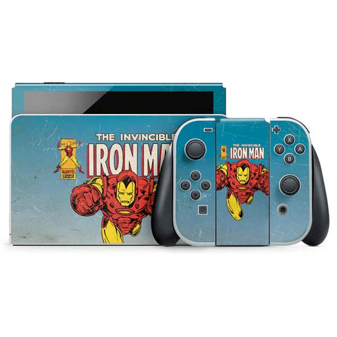 Marvel Classic Comics The Invincible Iron Man Nintendo Skins