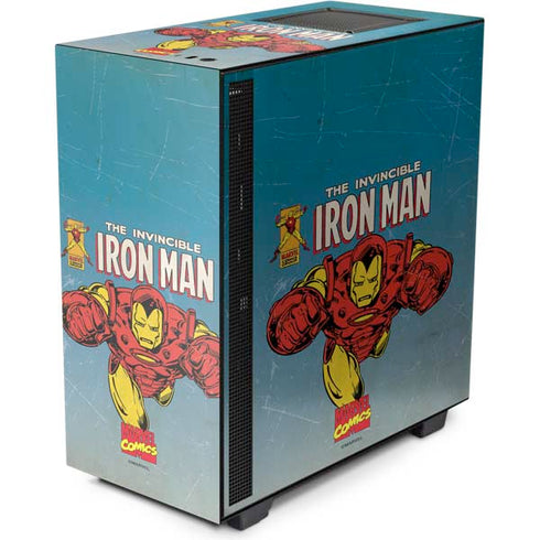 Marvel Classic Comics The Invincible Iron Man NZXT H510 Compact ATX Mid-Tower Case Skin