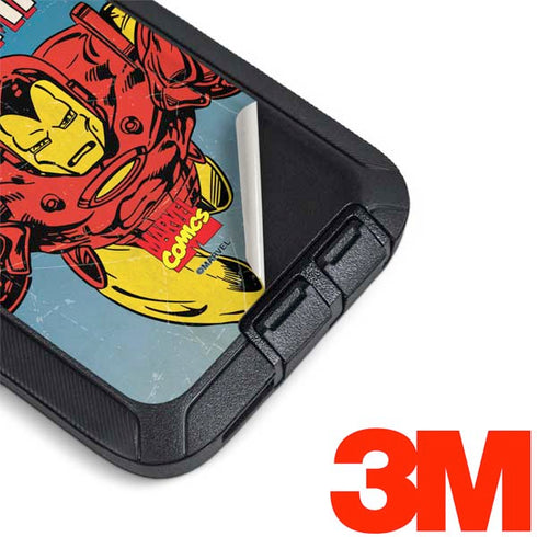 Marvel Classic Comics The Invincible Iron Man Otterbox Defender Galaxy Skin