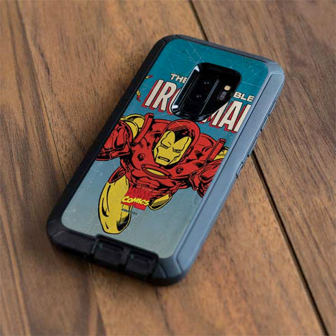 Marvel Classic Comics The Invincible Iron Man Otterbox Defender Galaxy Skin