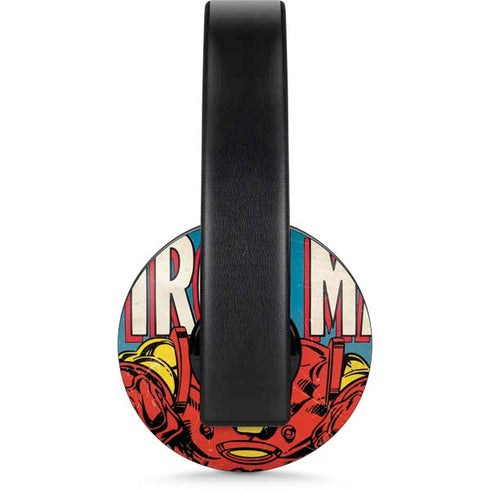 Marvel Classic Comics The Invincible Iron Man PlayStation 4 Gold Wireless Headset Skin