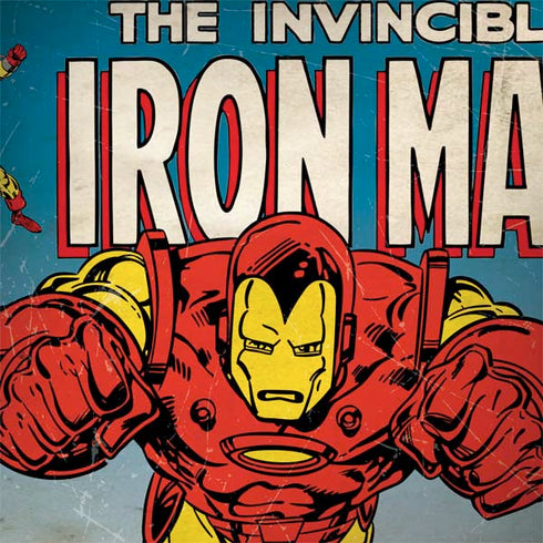 Marvel Classic Comics The Invincible Iron Man PlayStation 4 Gold Wireless Headset Skin