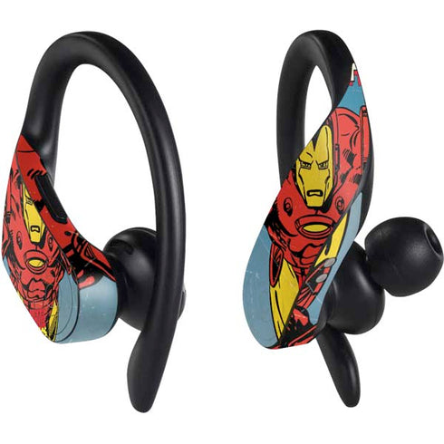 Marvel Classic Comics The Invincible Iron Man PowerBeats Pro Skin