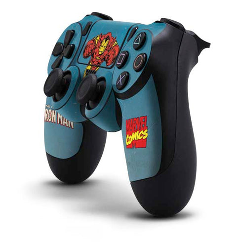 Marvel Classic Comics The Invincible Iron Man PS4 Controller Skin