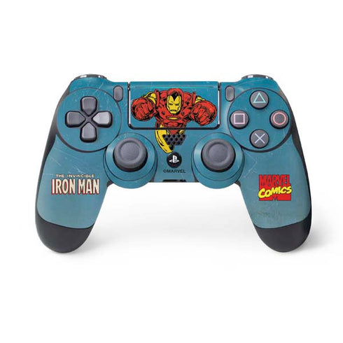 Marvel Classic Comics The Invincible Iron Man PS4 Pro/Slim Controller Skin