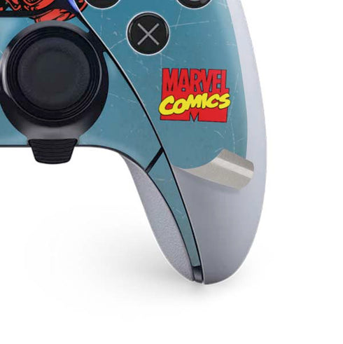 Marvel Classic Comics The Invincible Iron Man PS5 DualSense Edge Pro Controller Skin