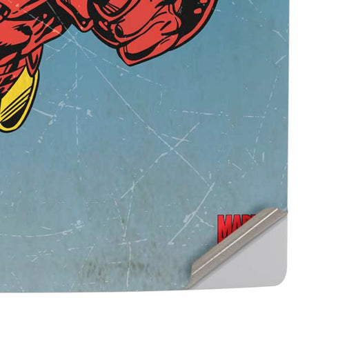 Marvel Classic Comics The Invincible Iron Man PS5 Pro Disk Console Skin