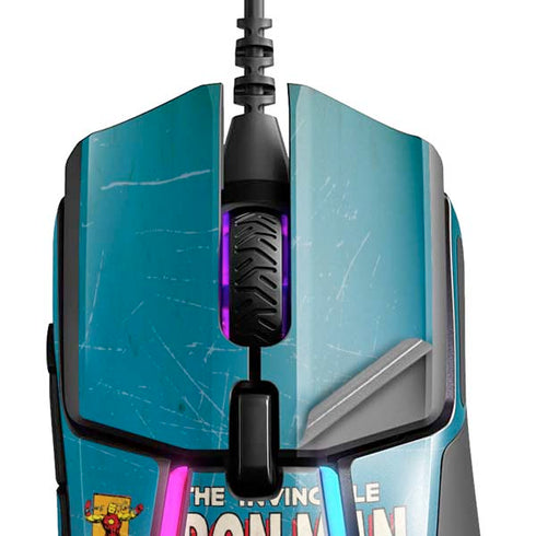 Marvel Classic Comics The Invincible Iron Man SteelSeries Rival 600 Gaming Mouse Skin