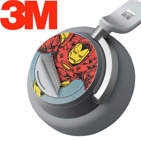 Marvel Classic Comics The Invincible Iron Man Surface Headphones Skin