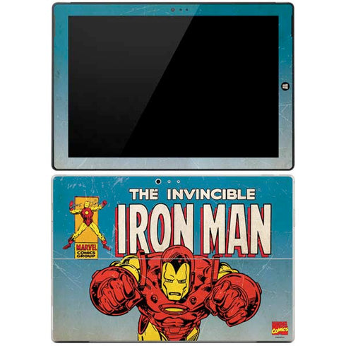 Marvel Classic Comics The Invincible Iron Man Surface Pro 3 Skin