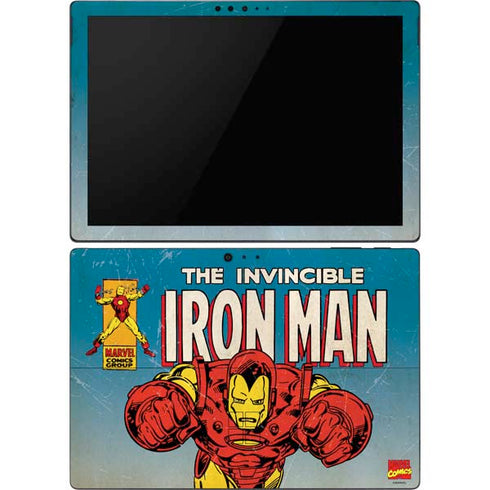 Marvel Classic Comics The Invincible Iron Man Surface Pro 6 Skin